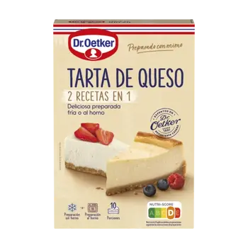 Dr. Oetker Tarta de queso 2 en 1
