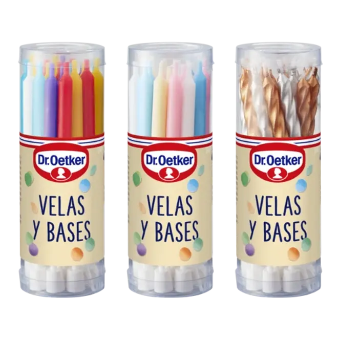 Dr. Oetker Velas y bases