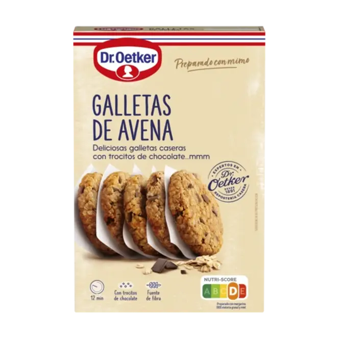 Dr. Oetker Galletas de avena