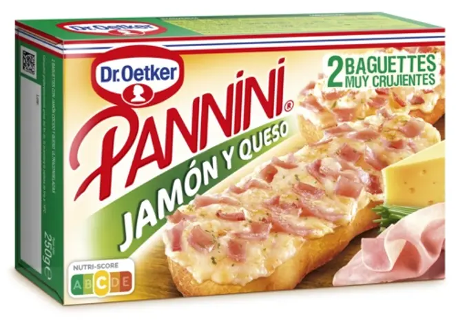 Dr. Oetker Pannini Jamón y Queso