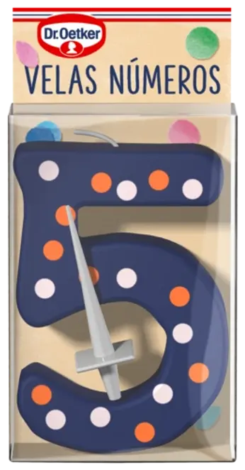 Dr. Oetker Velas número 5