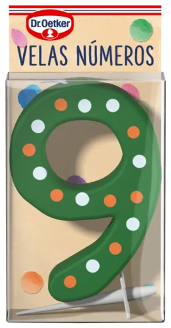 Dr. Oetker Velas número 9
