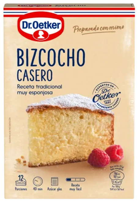 Dr. Oetker Bizcocho casero