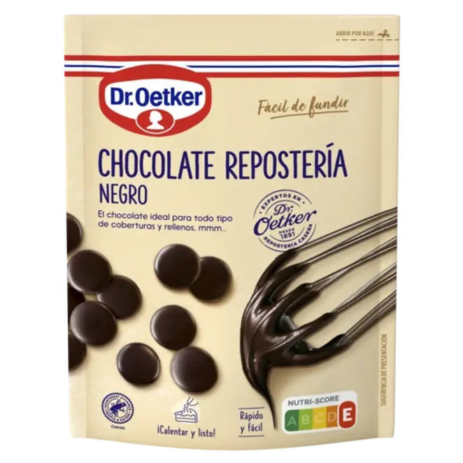Dr. Oetker Chocolate negro de Repostería