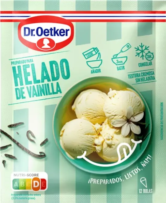 Dr. Oetker Helado de Vainilla