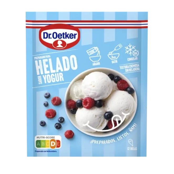 Dr. Oetker Helado sabor Yogur