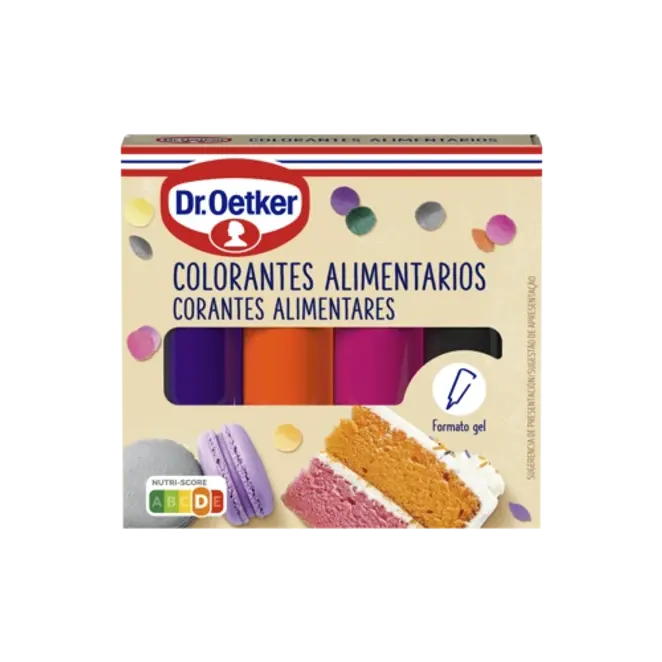 Dr. Oetker Colorantes alimentarios oscuro Dr.Oetker