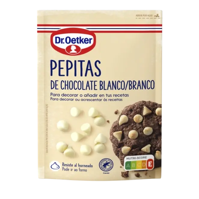 Dr. Oetker Perlitas de chocolate blanco