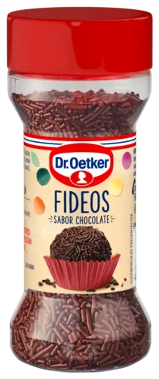Fideos sabor Chocolate Dr. Oetker