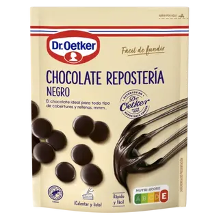 Chocolate Negro para Repostería Dr.Oetker