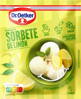Sorbete de Limón Dr.Oetker