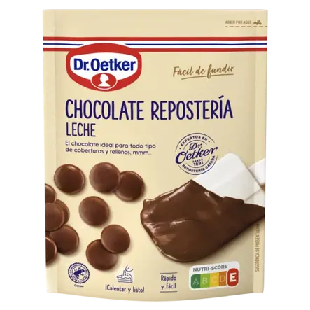 Chocolate con Leche para Repostería Dr.Oetker