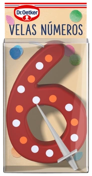 Dr. Oetker Velas número 6