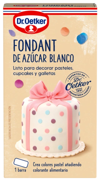 Fondant de azúcar Dr. Oetker