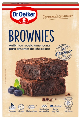 Preparado para Brownies Dr. Oetker