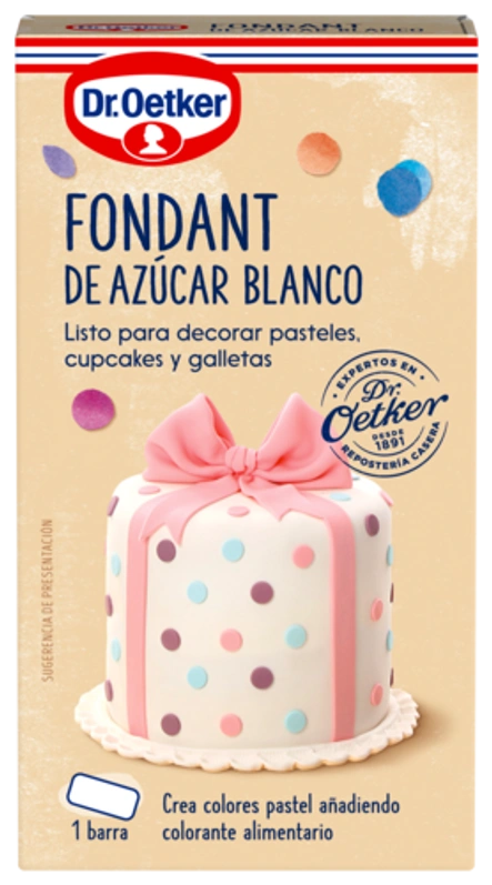 Fondant de azúcar Dr. Oetker