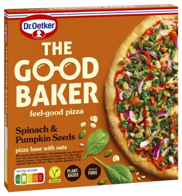 Dr. Oetker The Good Baker Spinach-Pumpkin Seeds