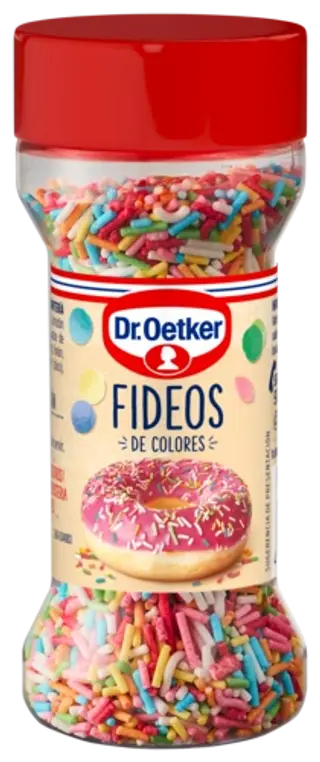 Fideos de Colores Dr. Oetker