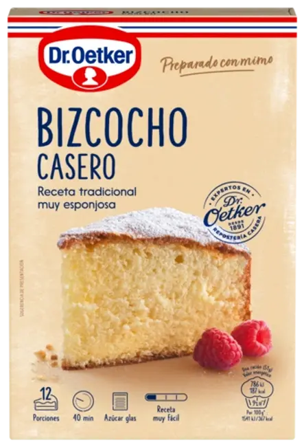 Preparado para Bizcocho Dr. Oetker