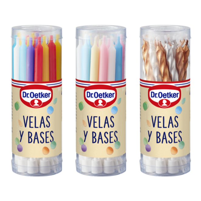 Dr. Oetker Velas y bases