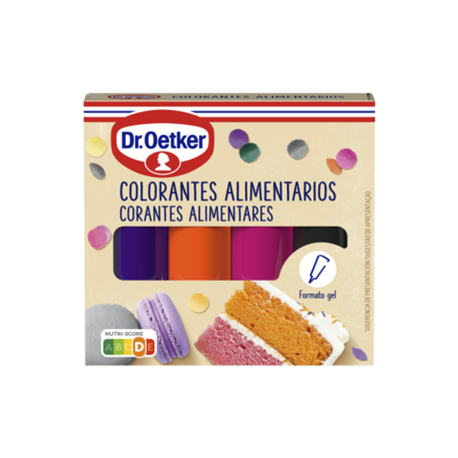 Dr. Oetker Colorantes alimentarios oscuro Dr.Oetker
