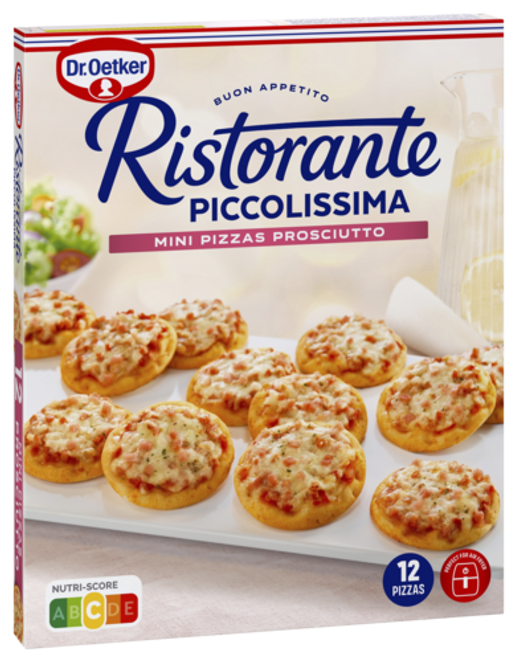 Dr. Oetker Mini Pizzas Ristorante Prosciutto