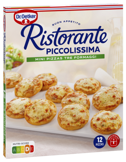 Dr. Oetker Mini Pizzas Ristorante 3 Formaggi