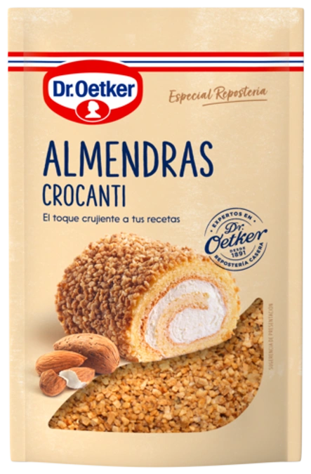 Almendras crocanti Dr.Oetker
