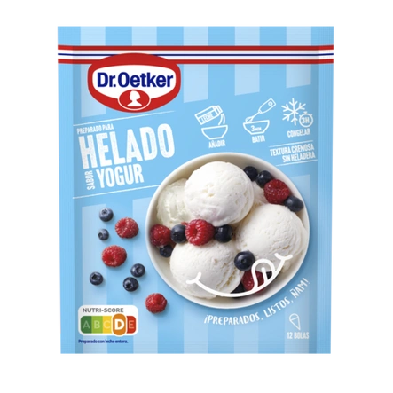 Helado sabor Yogur Dr.Oetker