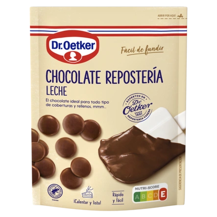 Chocolate con Leche para Repostería Dr.Oetker