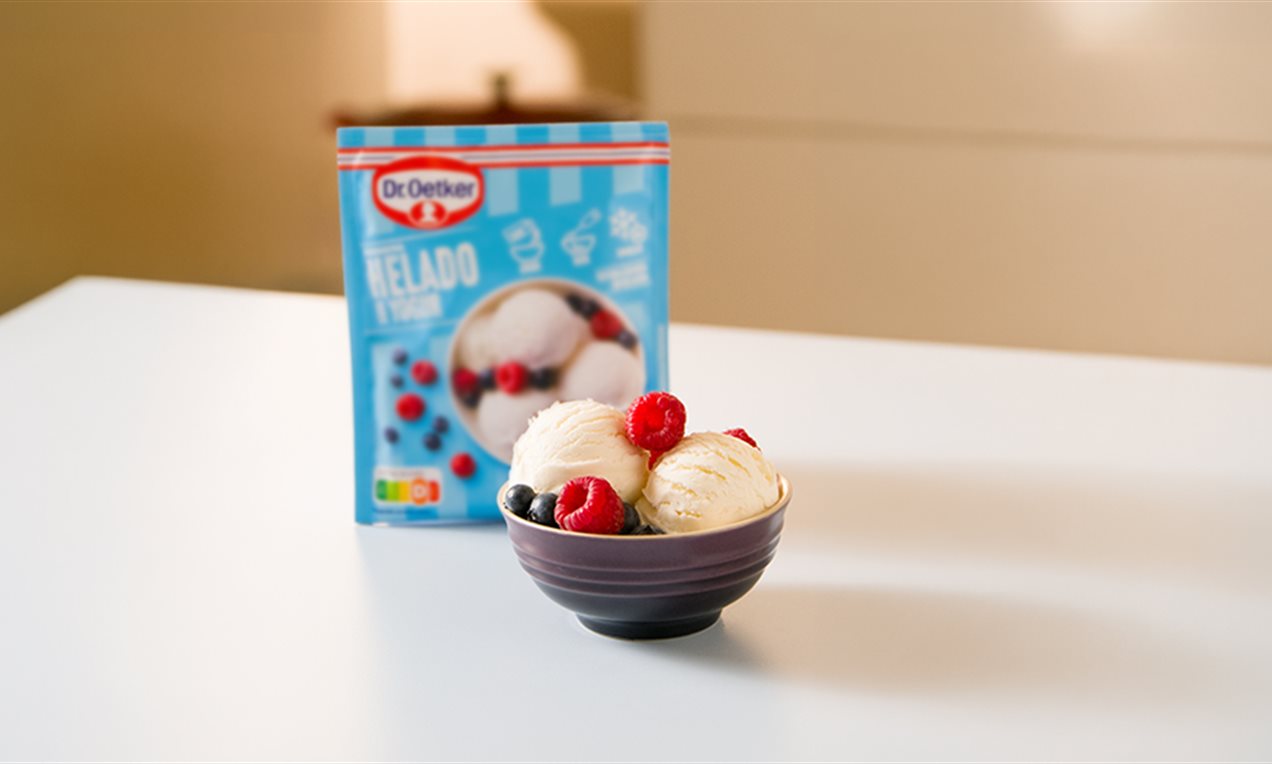 Helado sabor Yogur