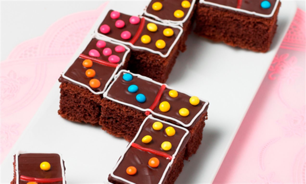 Brownies de Dominó