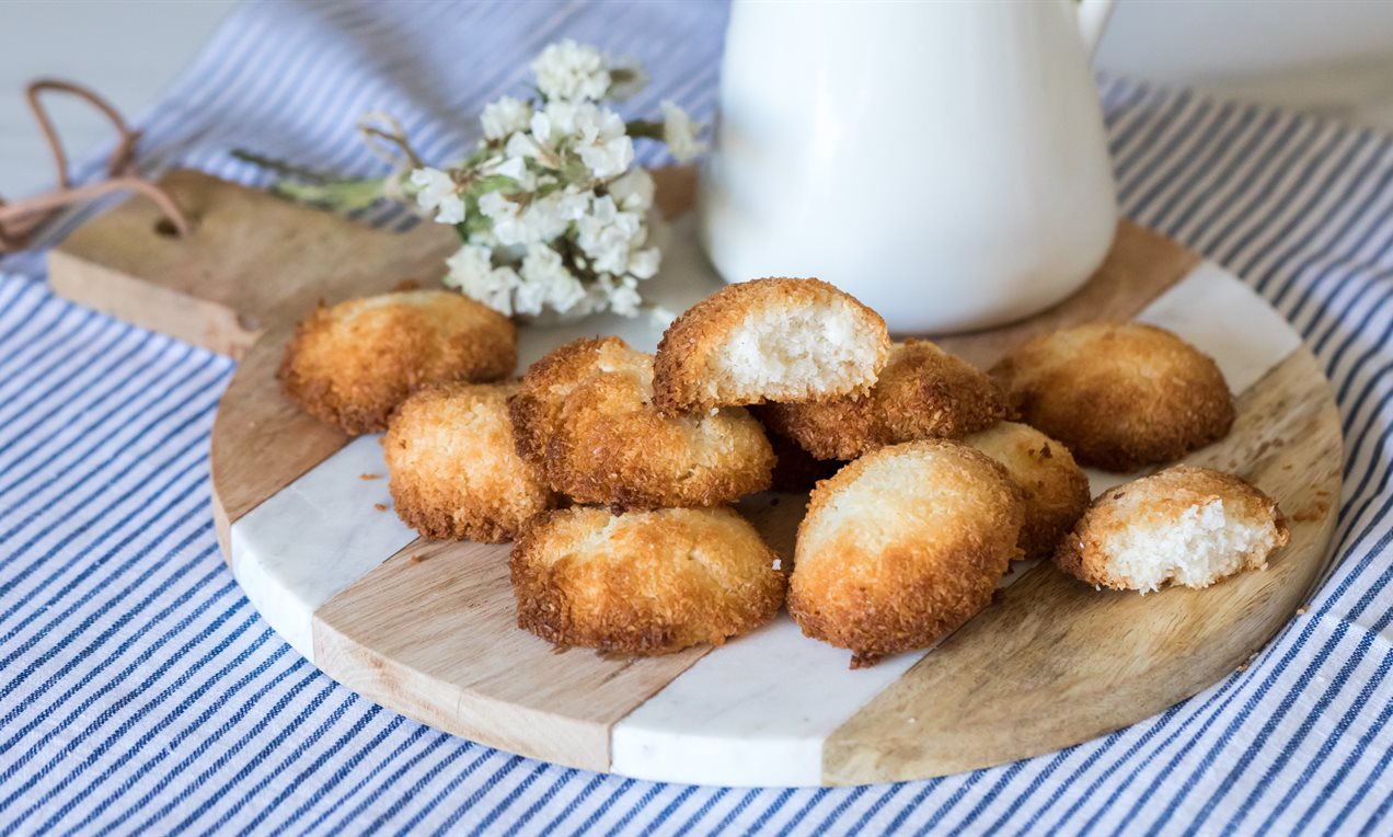 Galletas veganas de coco