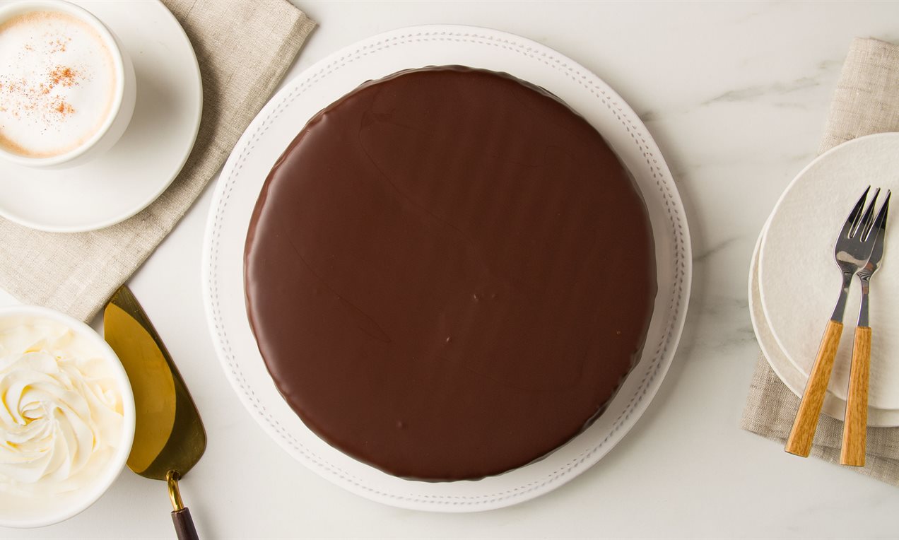 Tarta Sacher casera