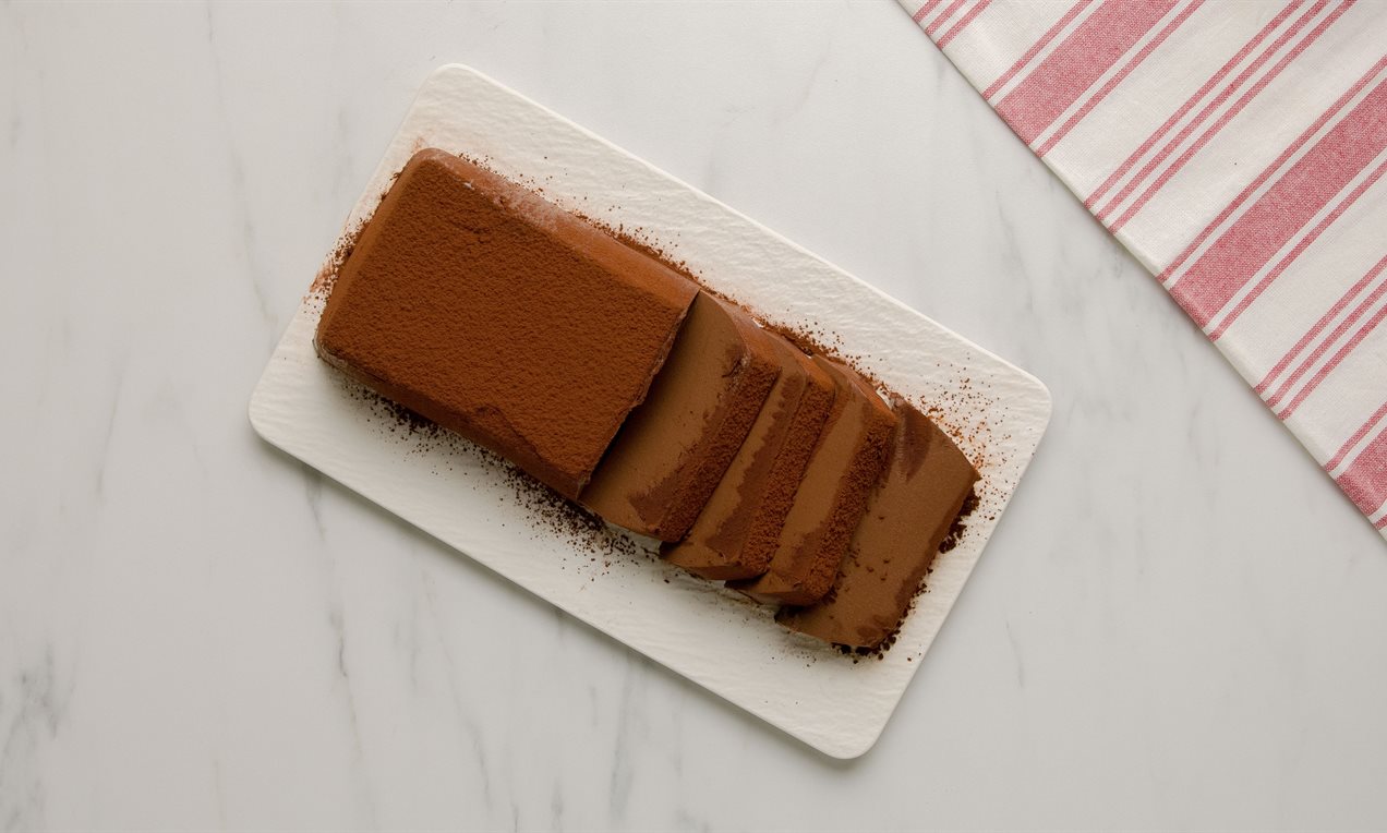 Pastel mousse de chocolate