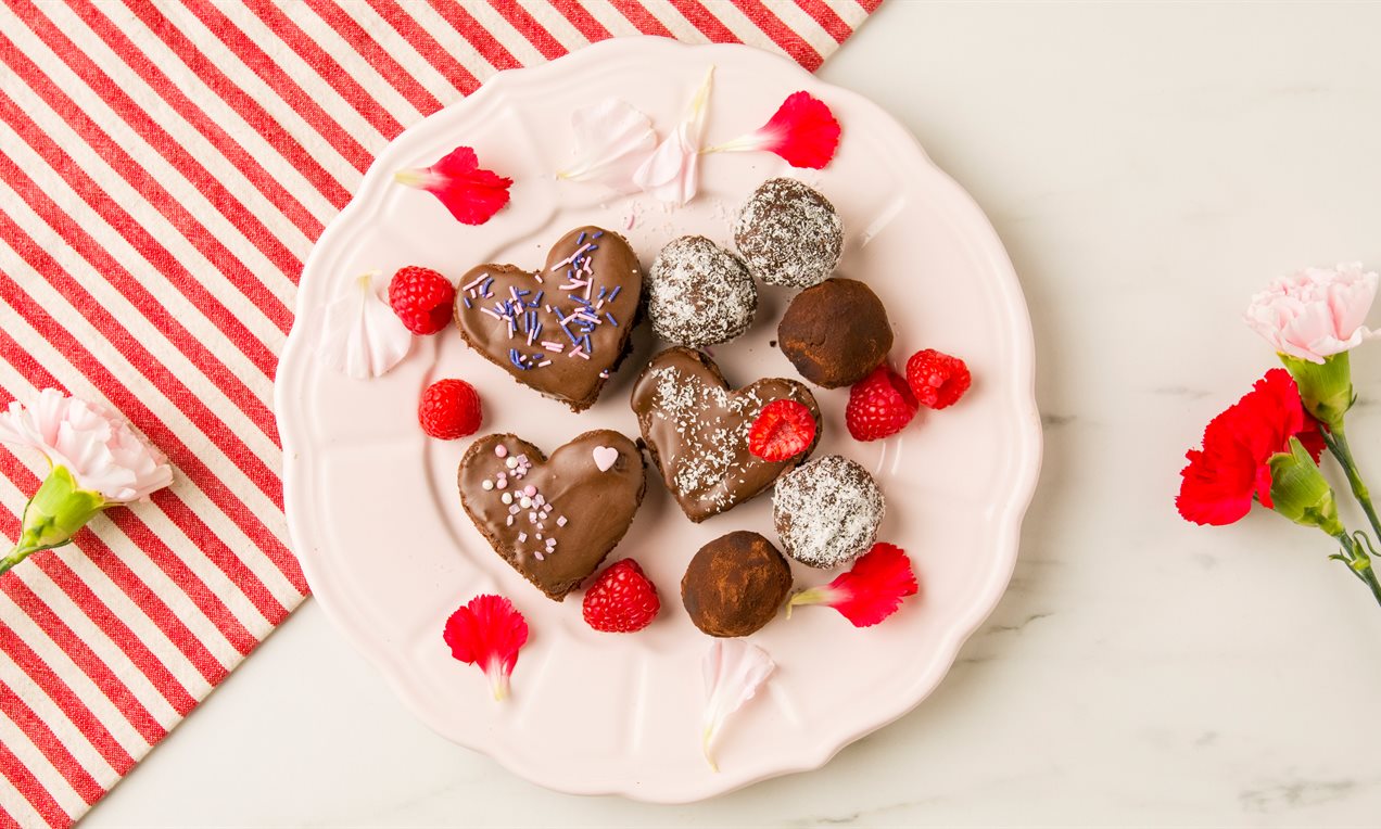 Brownies de San Valentin