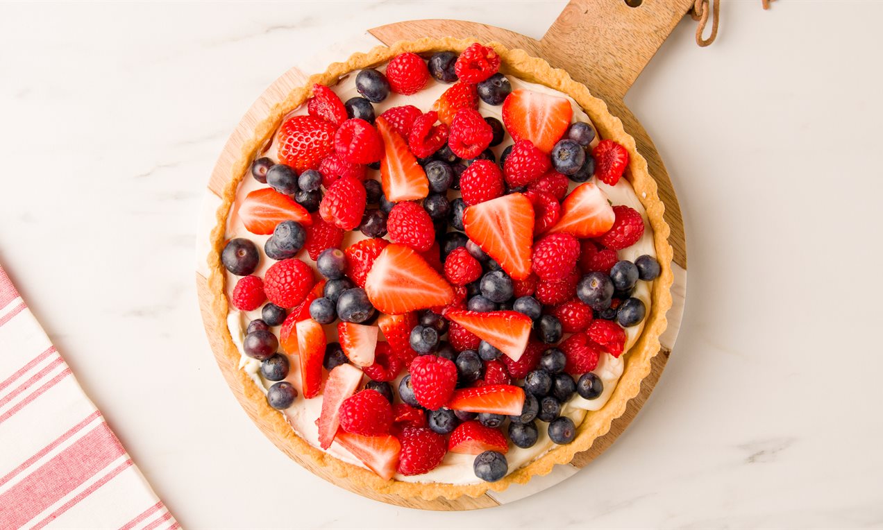 Tartaleta de Mascarpone y Frutos Rojos