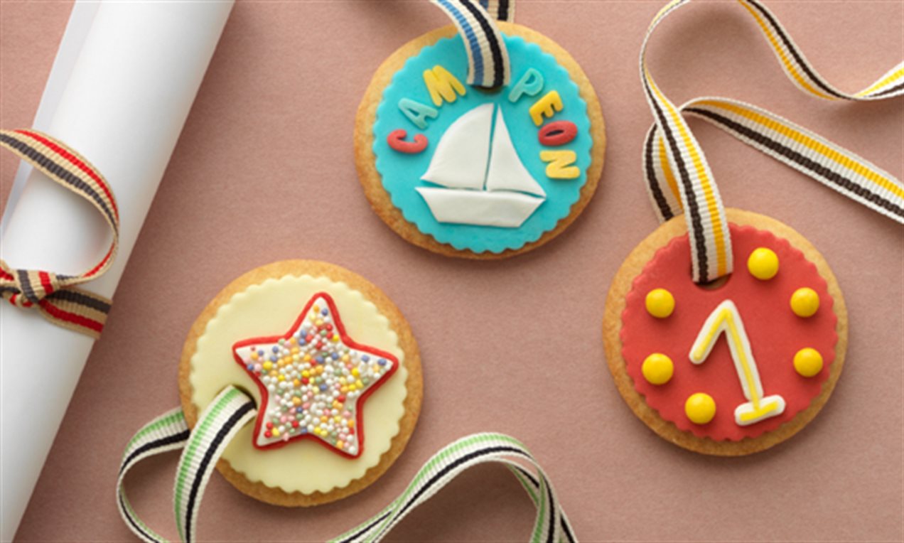 Medallas de galleta