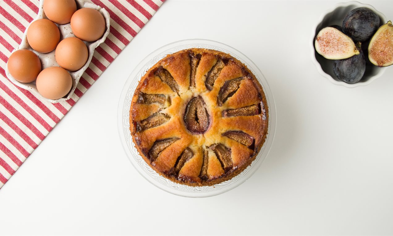 Tarta de Higos y Almendras