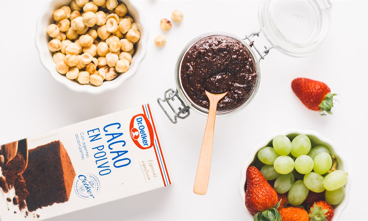 Crema de Avellanas y Cacao
