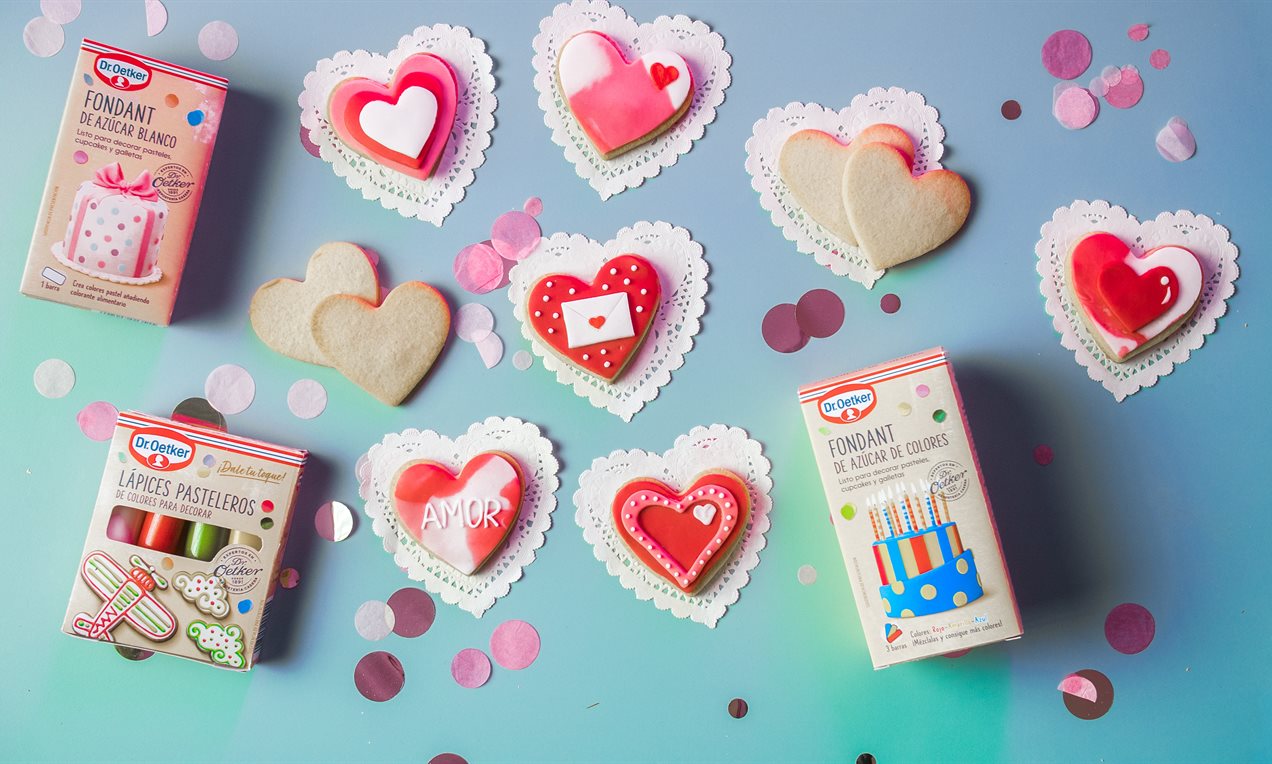 Galletas de San Valentín