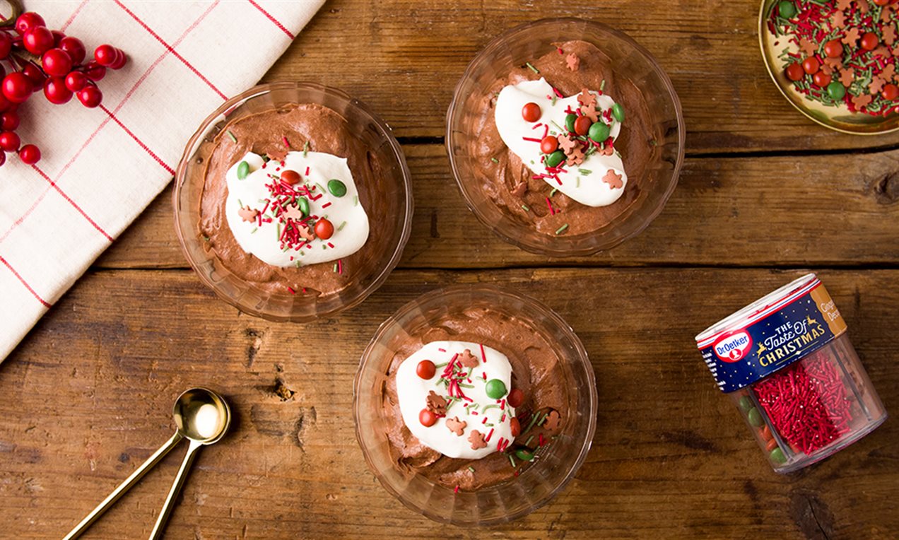 Mousse de chocolate clásica