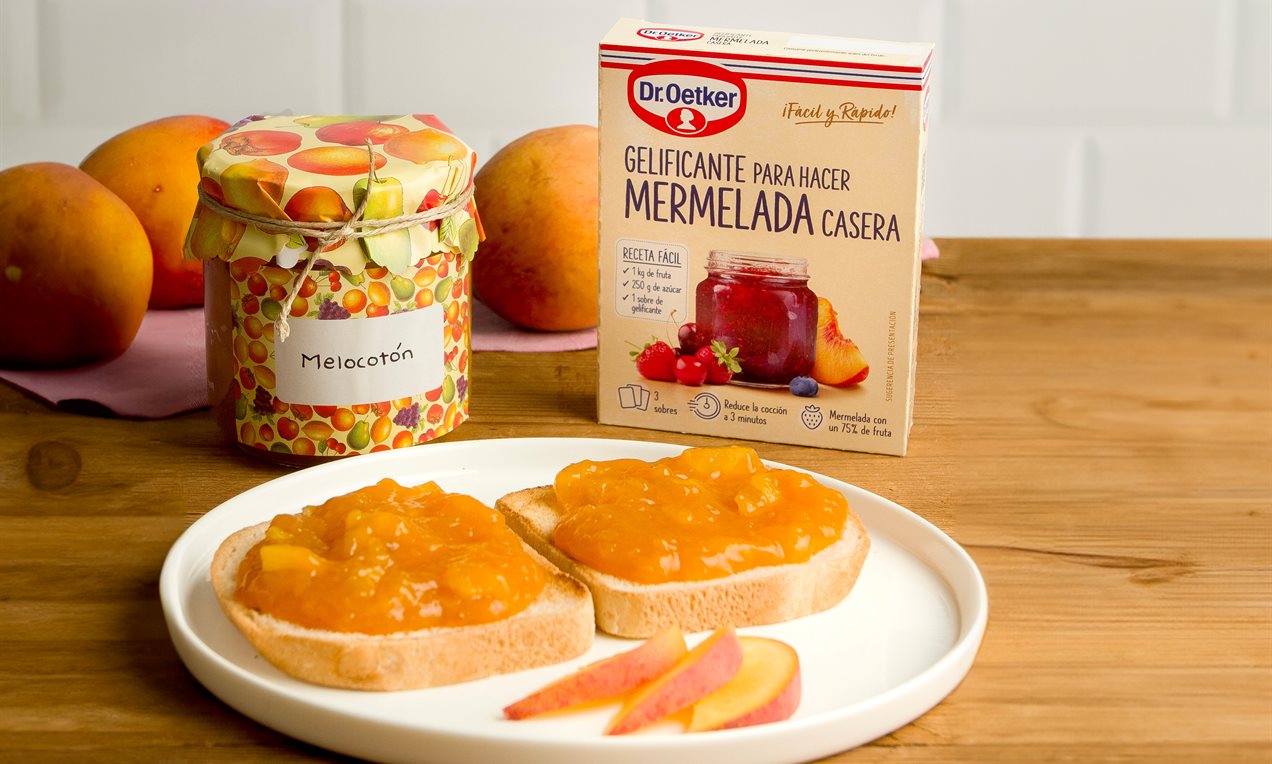 Mermelada de melocotón fácil