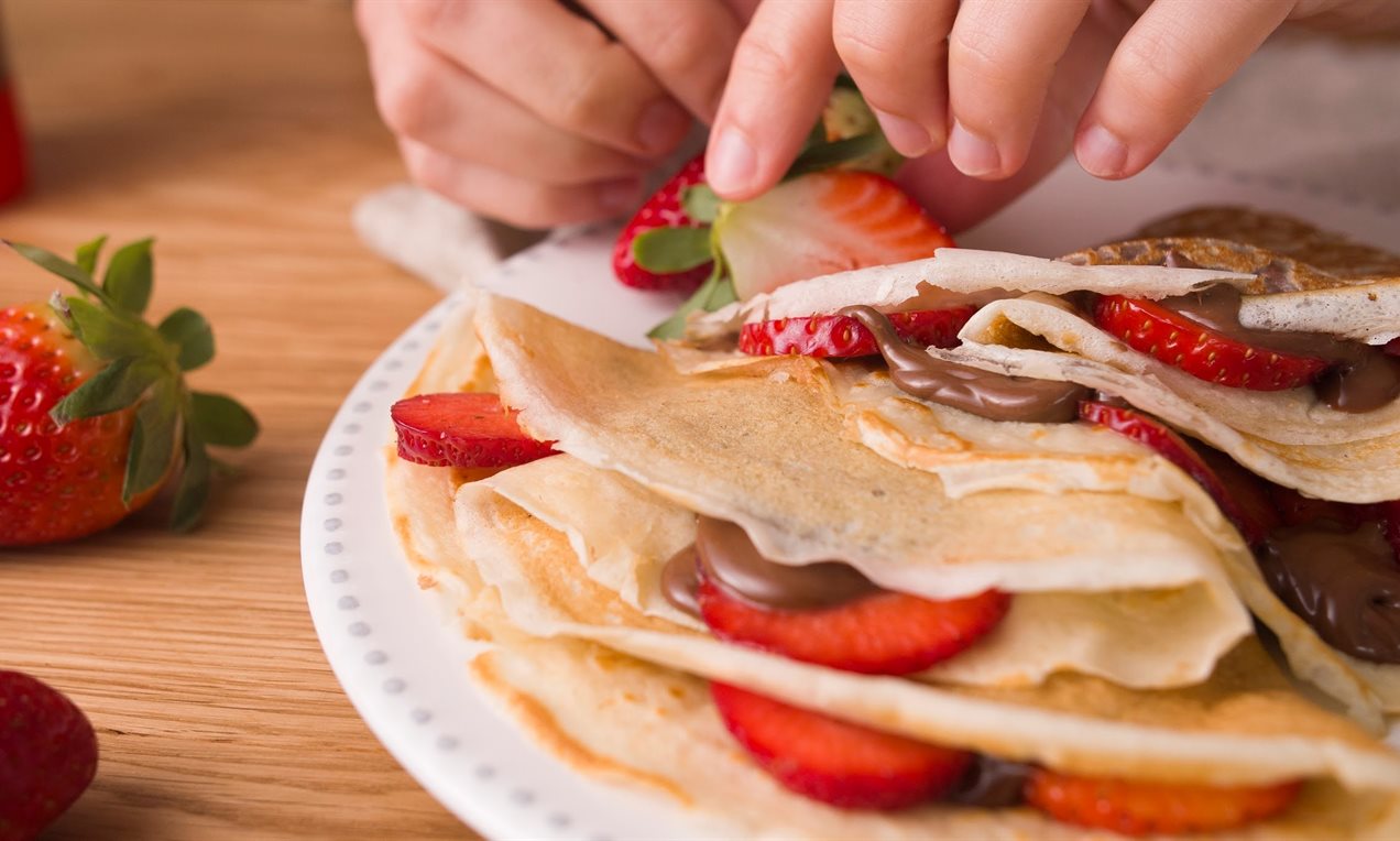 Crepes con Nocilla