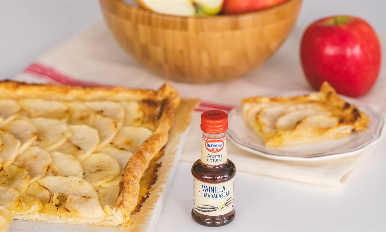 Tarta de Manzanas con hojaldre
